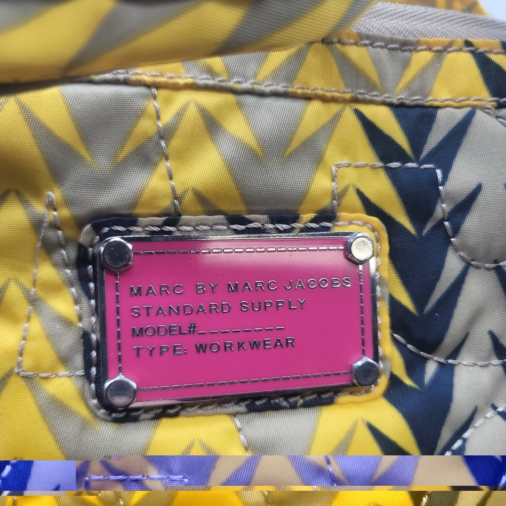 Marc by Marc Jacobs Standard Supply Workwear Quilted Nylon Laptop Bag Tote - Picture 2 of 8